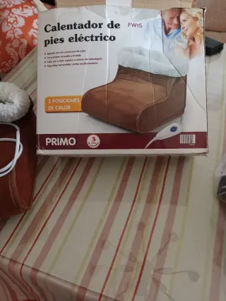 Calentador de pies eléctrico suave