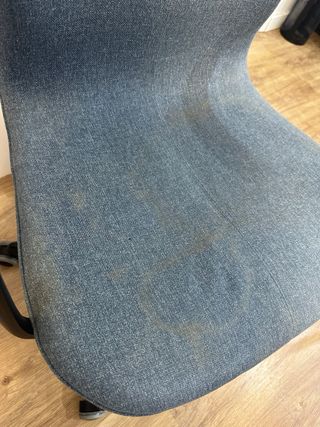 Silla de escritorio IKEA LANGFJALL gris