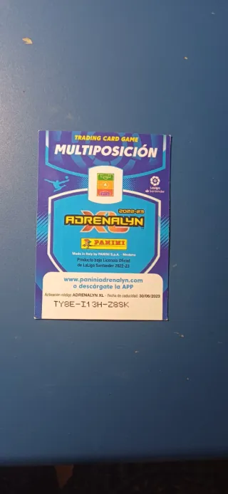 Cromos Adrenalyn XL 22/23