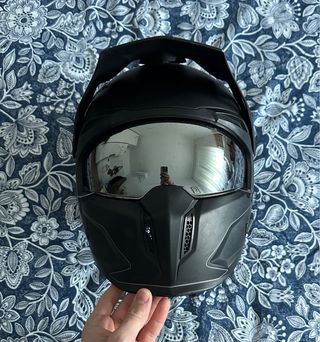 Casco Moto + intercomunicador + visor extra