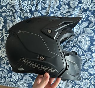 Casco Moto + intercomunicador + visor extra