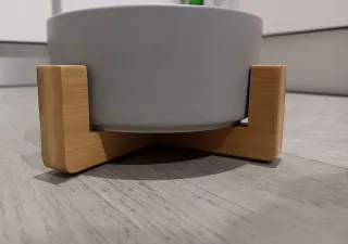 2 comederos elevados para perro