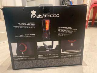 Batidora Masterpro Excellence Negra