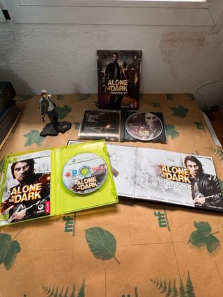 Alone in the Dark Xbox 360 + Artbook + muñeco
