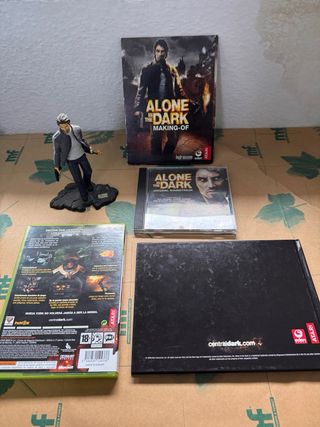 Alone in the Dark Xbox 360 + Artbook + muñeco