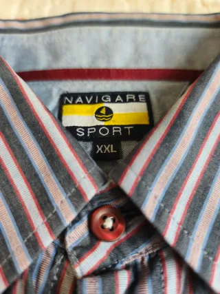 Camicia a righe uomo