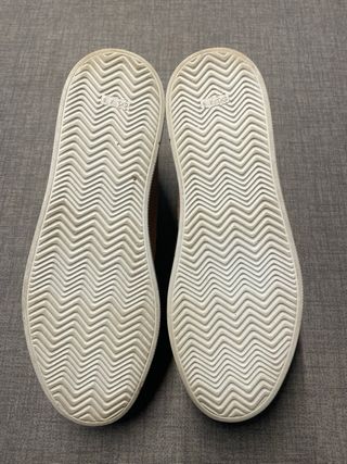 Zapatillas Alpe Talla 36 Beige y Doradas