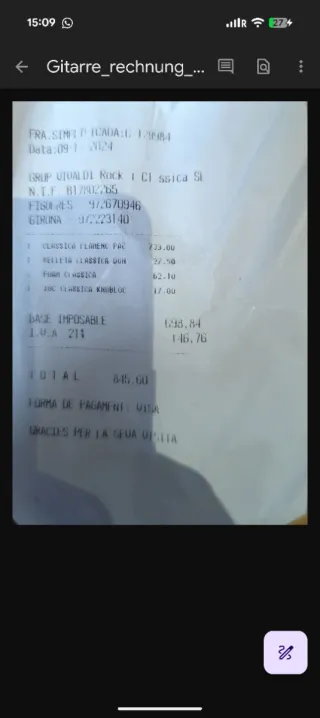 Guitarra Paco Castillo 214F como nueva