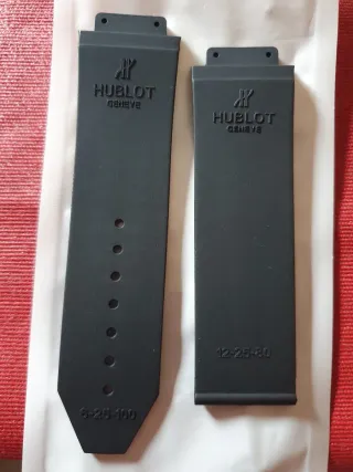 Correas Hublot negras