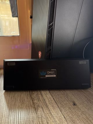 Teclado Mecánico Dierya DK61 Negro RGB