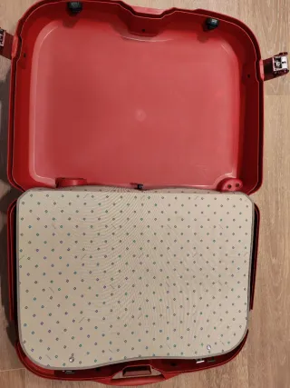 2 Maletas Rígidas Samsonite Rojas