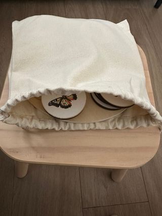 Puzzle madera ciclo vida animales