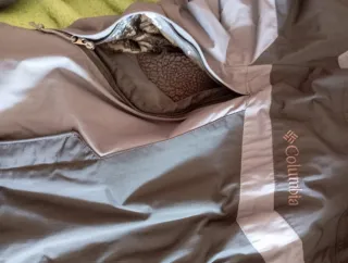 Chaqueta Columbia Talla M Negra/Gris