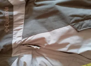 Chaqueta Columbia Talla M Negra/Gris