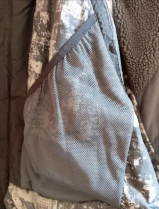 Chaqueta Columbia Talla M Negra/Gris