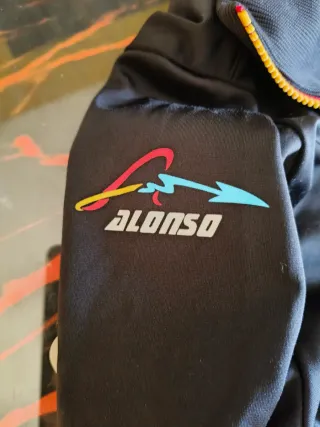 Chaqueta Ferrari Alonso Negra
