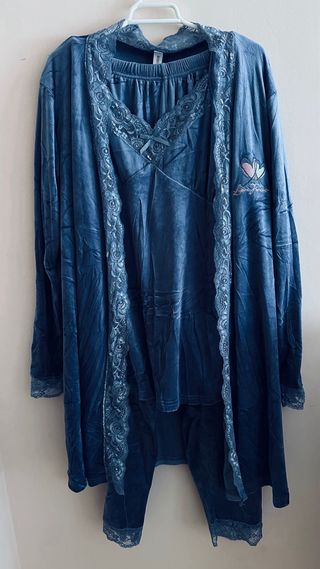 Conjunto Pijama Mujer Azul