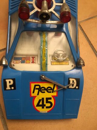 Macchina polizia vintage telecomandata