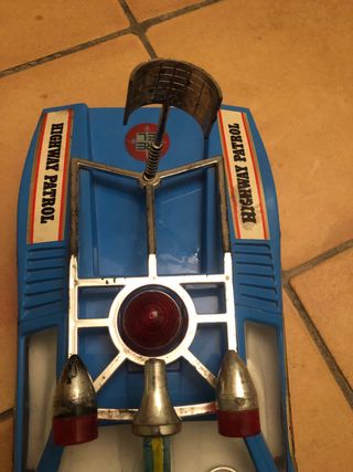 Macchina polizia vintage telecomandata