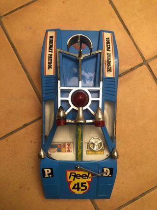 Macchina polizia vintage telecomandata