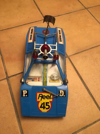 Macchina polizia vintage telecomandata