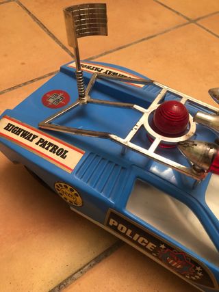 Macchina polizia vintage telecomandata