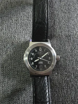 Reloj Oris Automático Suizo Negro