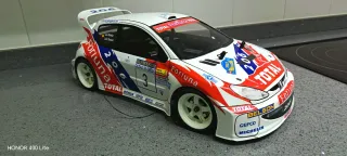 Coche RC 1/10 206 wrc Luis Monzón