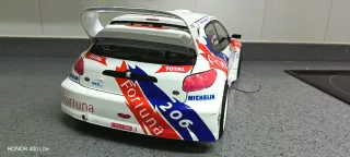 Coche RC 1/10 206 wrc Luis Monzón