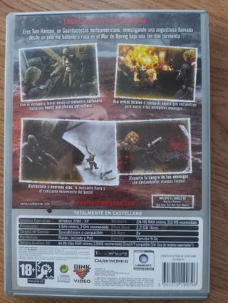 Cold Fear PC CD ROM videojuego