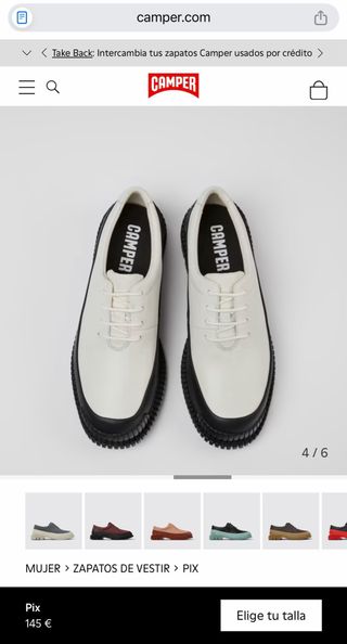 Zapatos Camper Mujer Talla 38