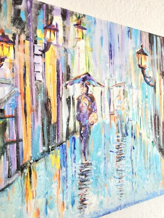 Cuadro estilo Afremov (no original)