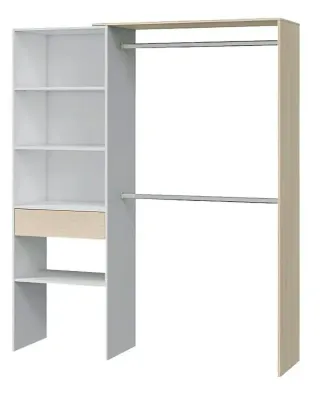 Armario/vestidor/perchero con estantería