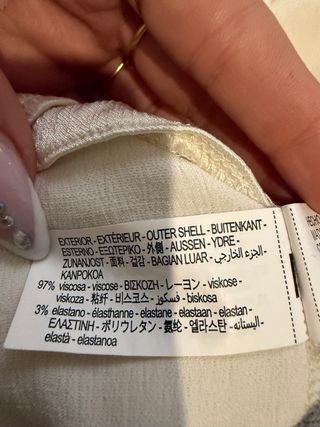 Conjunto champagne satinado