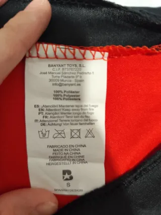 Disfraz Fútbol Americano Talla S