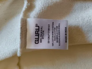 Chaqueta Guru Blanca Cremallera Bolsillos