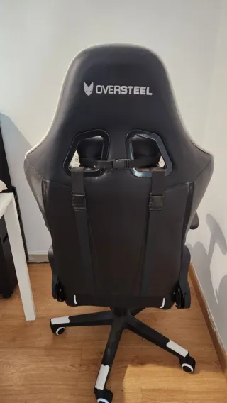 Silla Gaming Oversteel ULTIMET Polipiel Negra