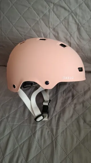 Casco bici niña rosa Decathlon