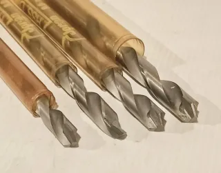 4 brocas HSS para metal nuevas