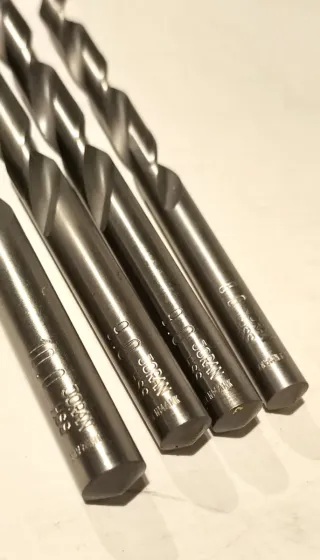 4 brocas HSS para metal nuevas