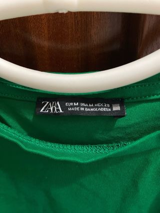 Camiseta ajustable verde