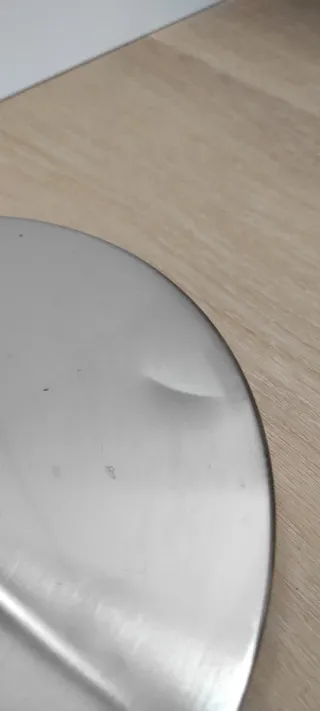 Lámpara de pie LED cromada