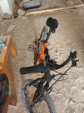 Bicicleta Infantil Naranja 20 Pulgadas