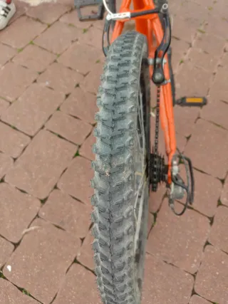 Bicicleta Infantil Naranja 20 Pulgadas