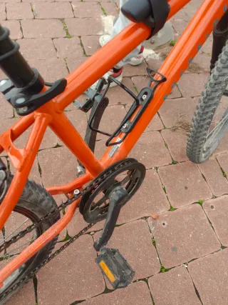 Bicicleta Infantil Naranja 20 Pulgadas