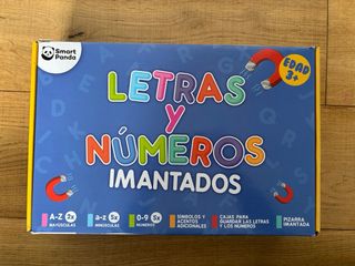 Juego Letras y Números Imantados Smart Panda