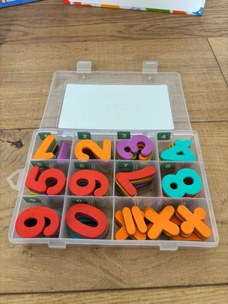 Juego Letras y Números Imantados Smart Panda