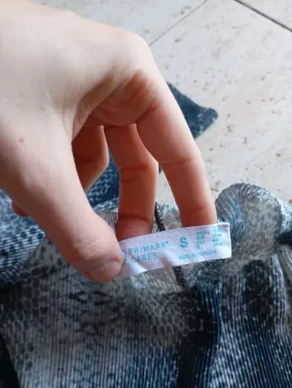 Vestido largo estampado