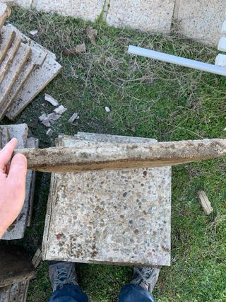 Baldosas antiguas canto rodado