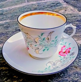 Tazza porcellana Bohemia fine '800